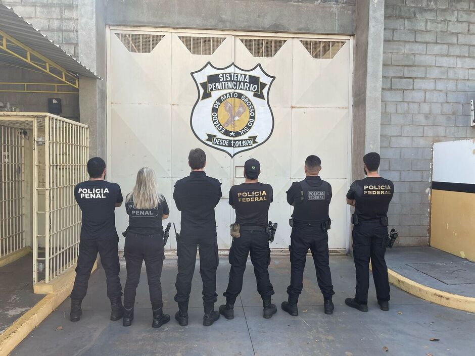Operação aconteceu no Estabelecimento Penal de Dourados