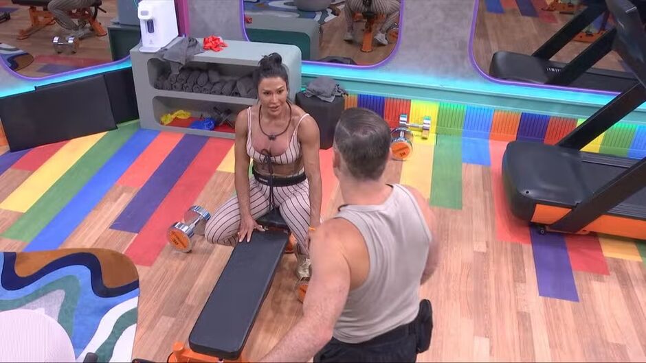 'Difícil ficar com ele sem me emocionar', diz Gracyanne ao comparar 'brother' com Belo 