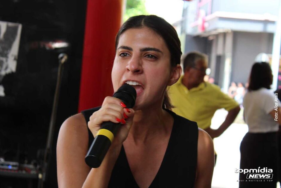 Em discurso, Camila Jara destacou a fragilidade do sistema de proteção às mulheres