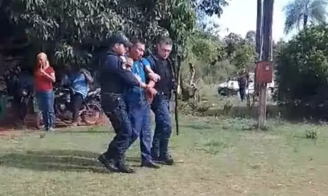 Professor foi encaminhado ao Hospital Regional de Amambai