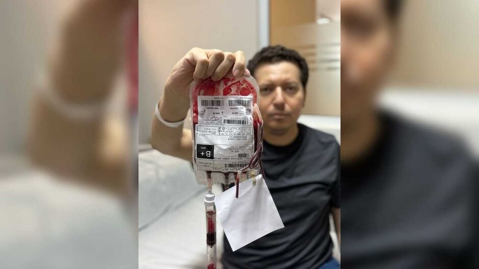 Com leucemia, Nelson precisa de doação de sangue para tratamento em Campo Grande