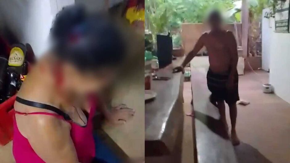 Marido bêbado agride mulher com paulada na cabeça em Terenos 