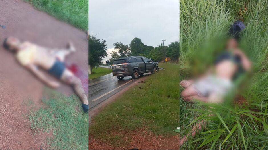 Acidente matou dois jovens em distrito de Ponta Porã