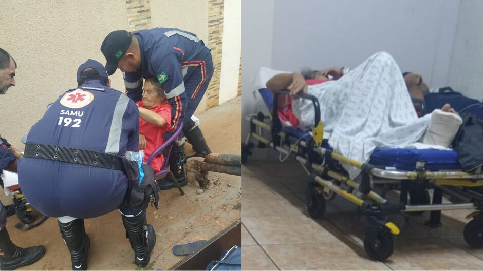 Irene precisa de fraldas após cirurgia