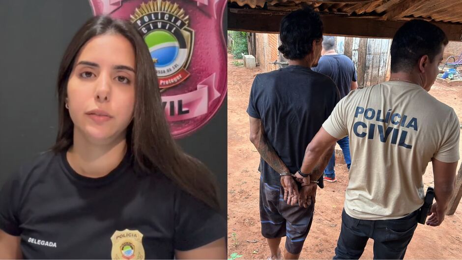 Delegada comentou sobre a ação que resultou na prisão do agressor