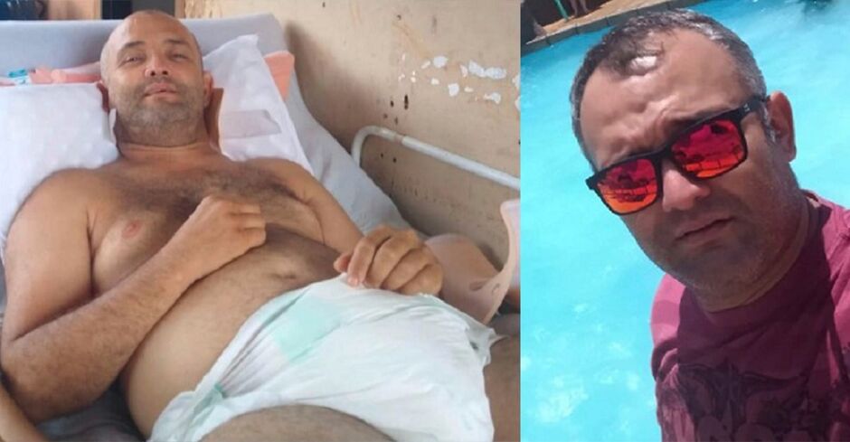 Queda em parque aquático deixou Mauro tetraplégico