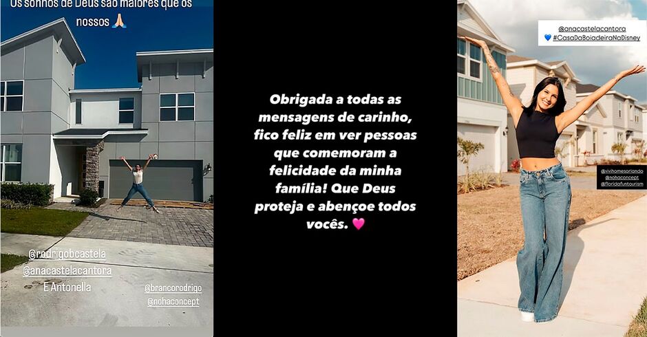 Ana Castela agradeceu a fãs pelo carinho com ela e sua família