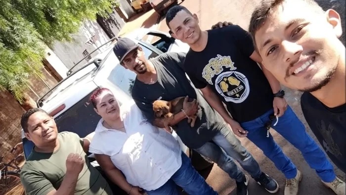 Jovem já está com a família