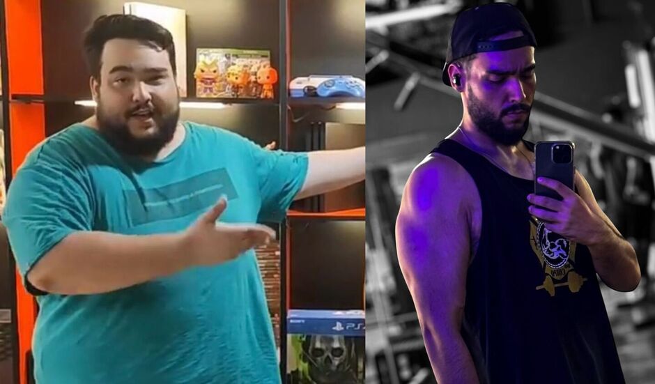 Luiz Marks e seu 'antes e depois' impressionante