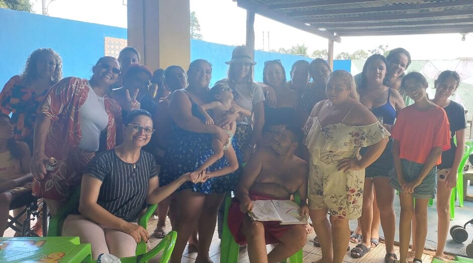Roberta e a comemoração de seus 44 anos ao lado de mães atípicas