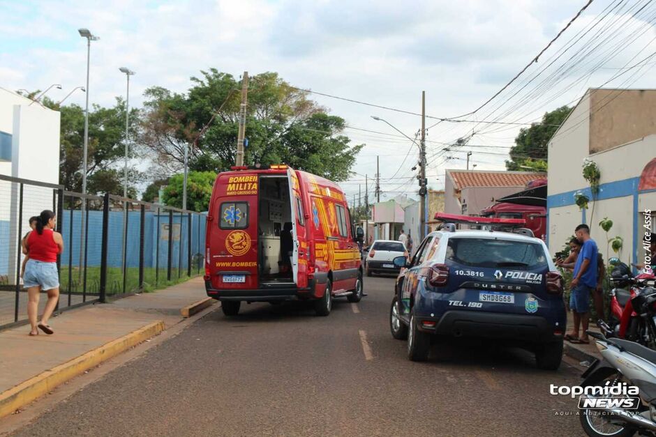 Garupa de moto branca atirou e fugiu no Aero Rancho 