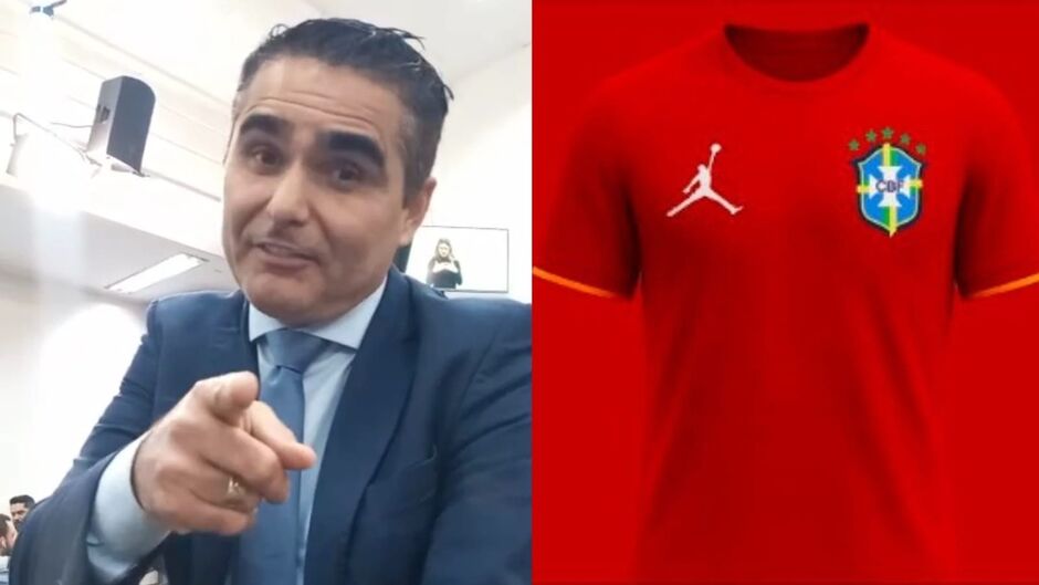Herculano detona nova cor da camisa da seleção 