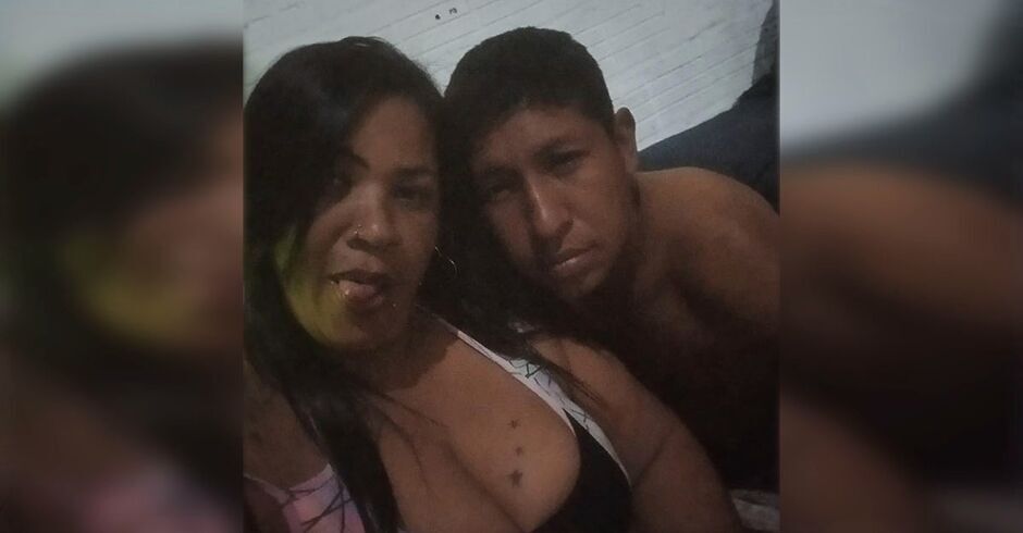 Andréia e esposo Adailton