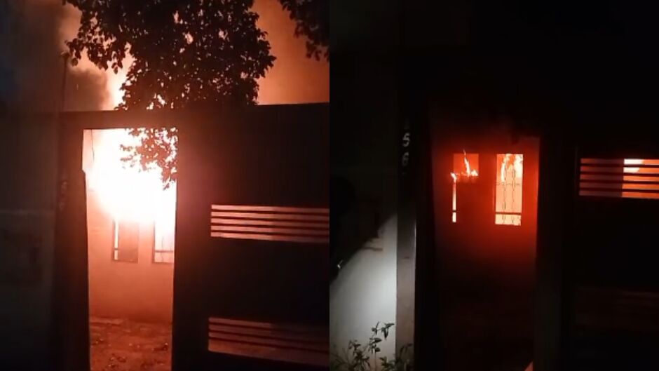Apesar da gravidade do incêndio, ninguém ficou ferido