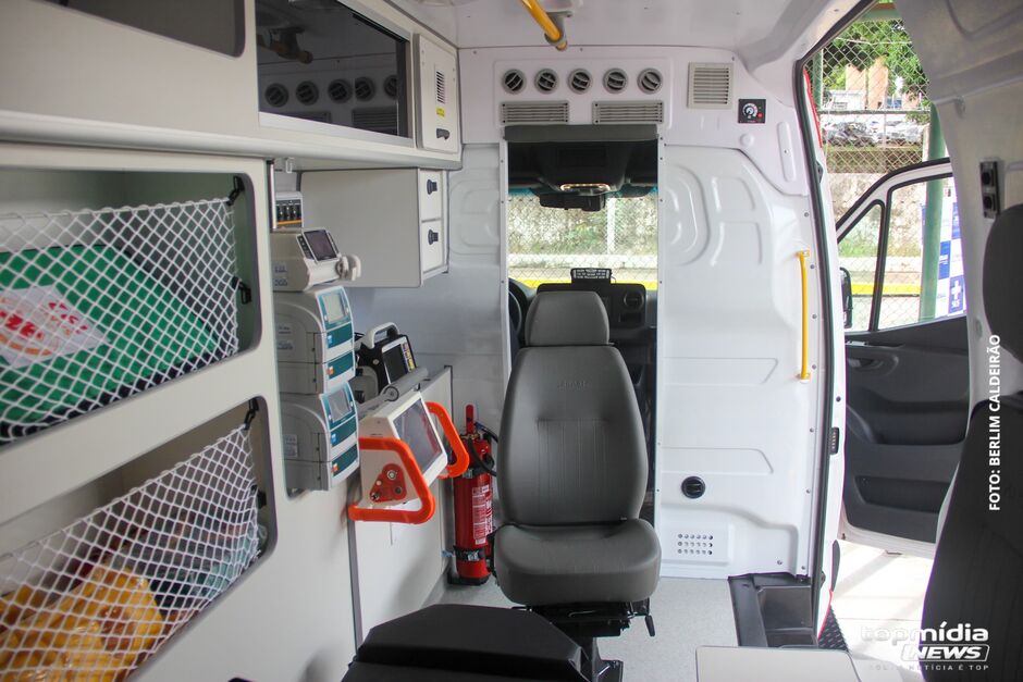 A nova frota é composta por 14 ambulâncias