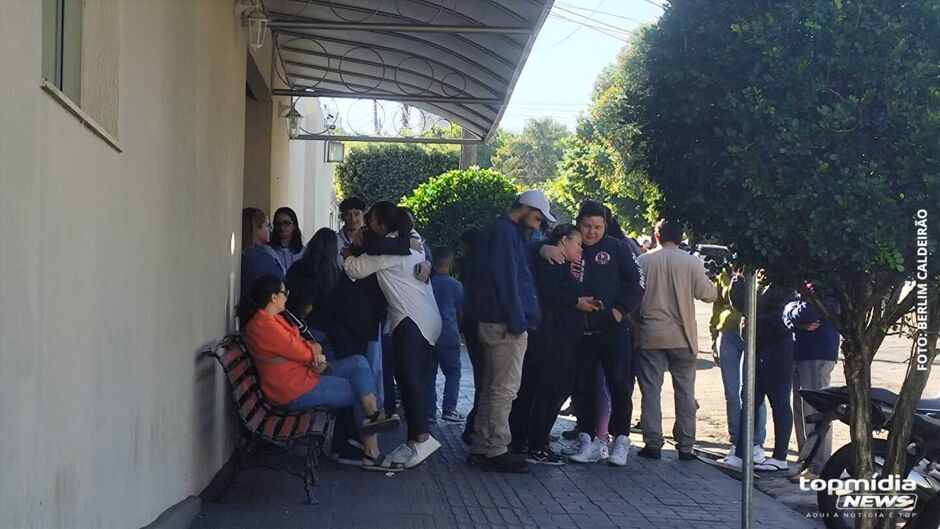 Avó fez aleta durante velório do neto
