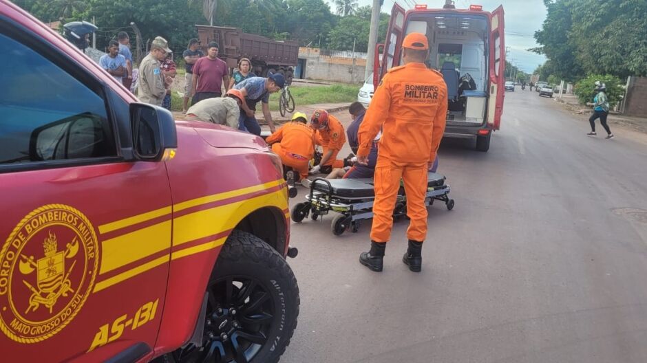Corpo de Bombeiros que atendeu a ocorrência