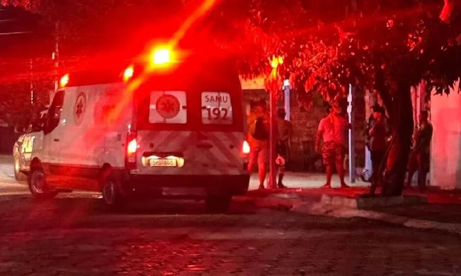 Samu esteve no local para constatar o óbito