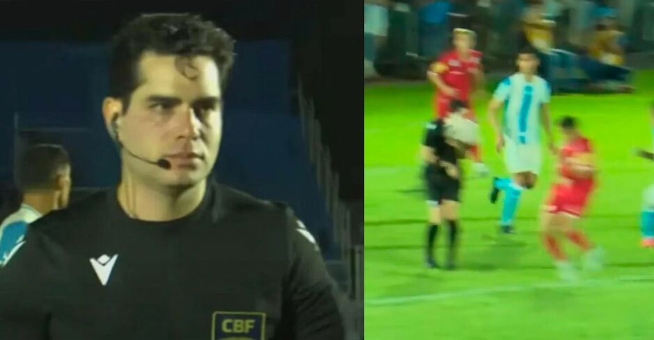 Rafael Martins Diniz foi nocauteado depois de levar uma bolada no rosto