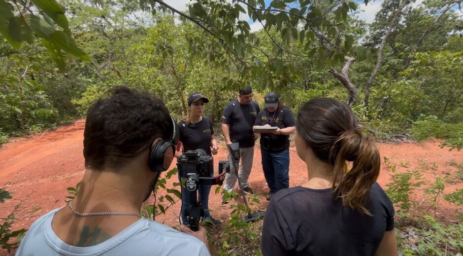 As gravações foram feitas ao longo de expedições
