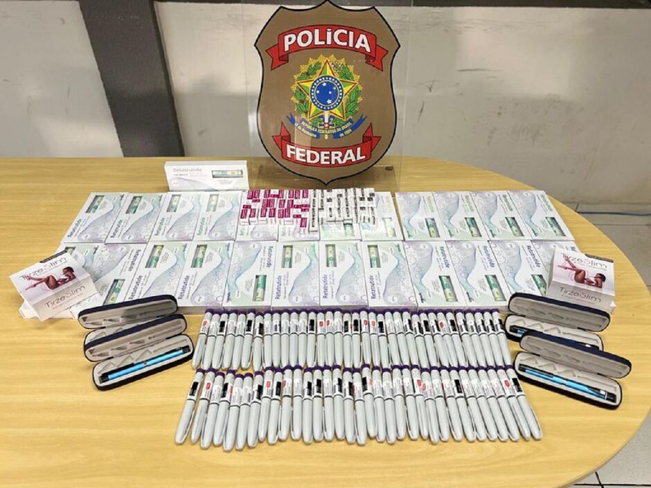 Medicamentos foram apreendidos