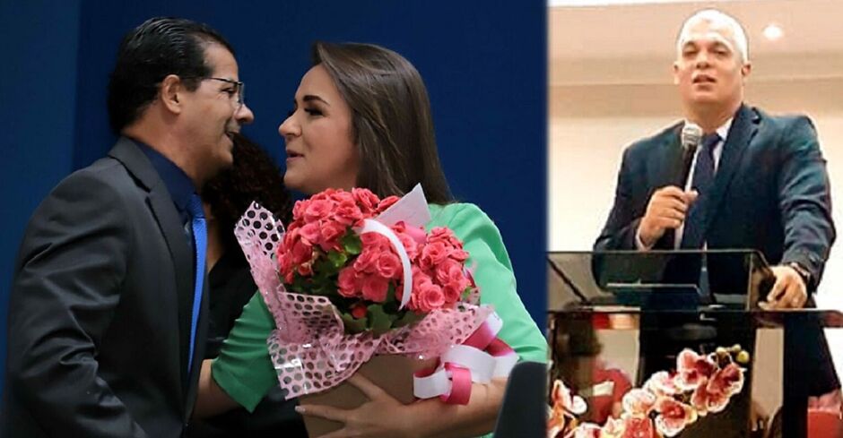 Adriane nomeia pastores da própria igreja