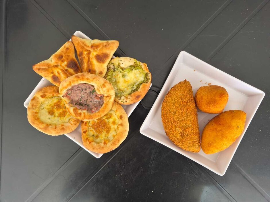São 40 sabores de esfihas, entre doces e salgadas