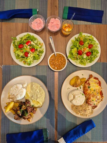 Refeições saudáveis podem ser muito saborosas 