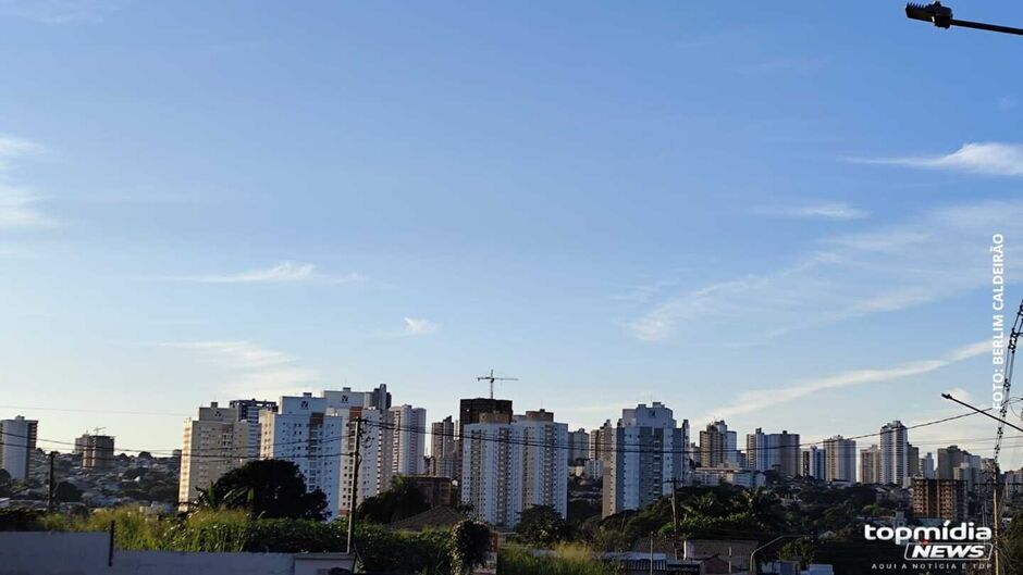 Tempo segue estável em Campo Grande