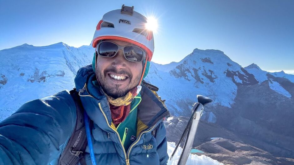 Edson Vandeira em uma de suas aventuras