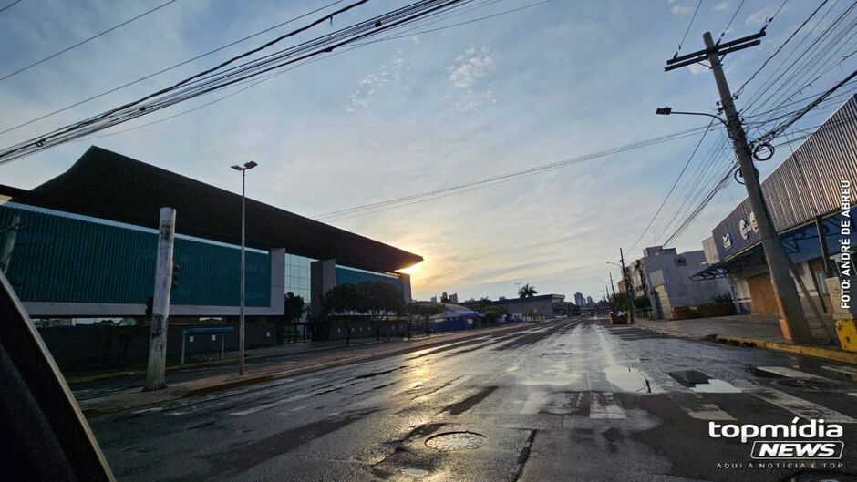 Chuvas em Campo Grande apareceram no decorrer da madrugada