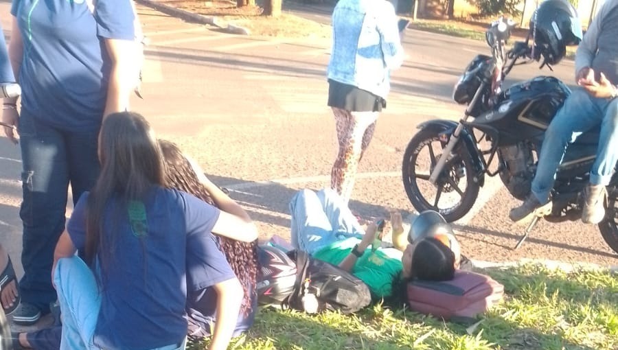 As menores foram atendidas pelas equipes de socorro