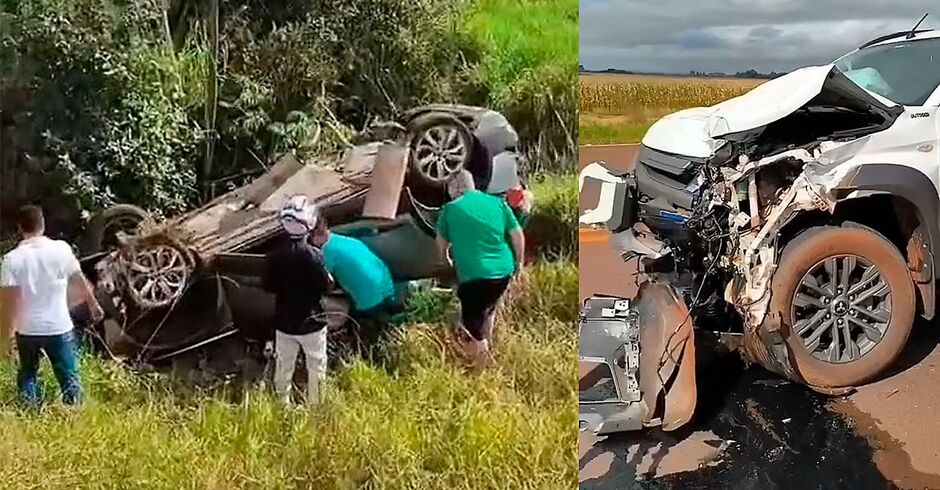 Uma pessoa morreu no local