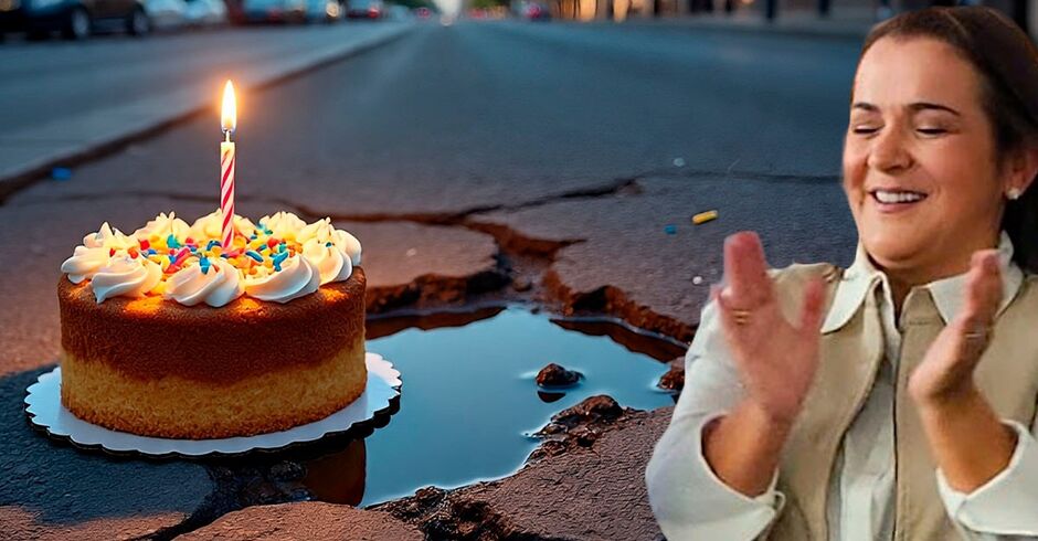 Parabéns para uma, desgraça para outra