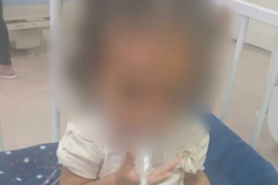 Bebezinha tinha até larvas no corpo 