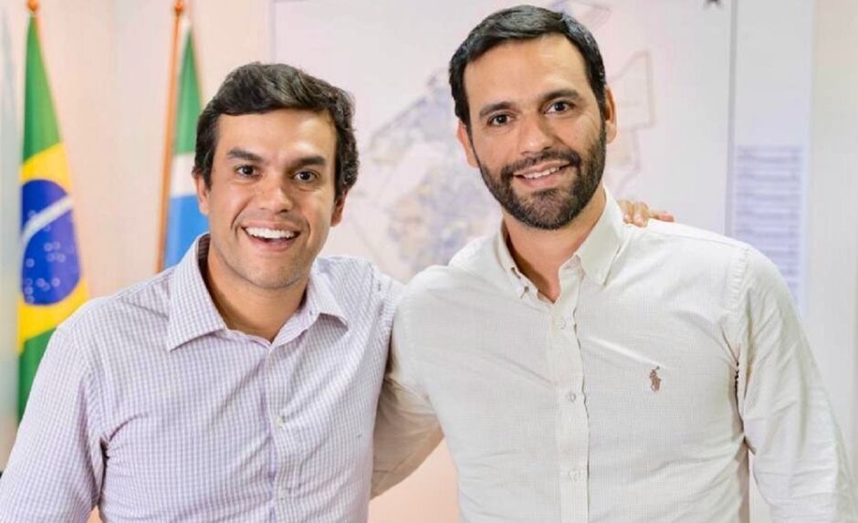 Beto (à esq) e o irmão Gustavo, exonerado da Setec