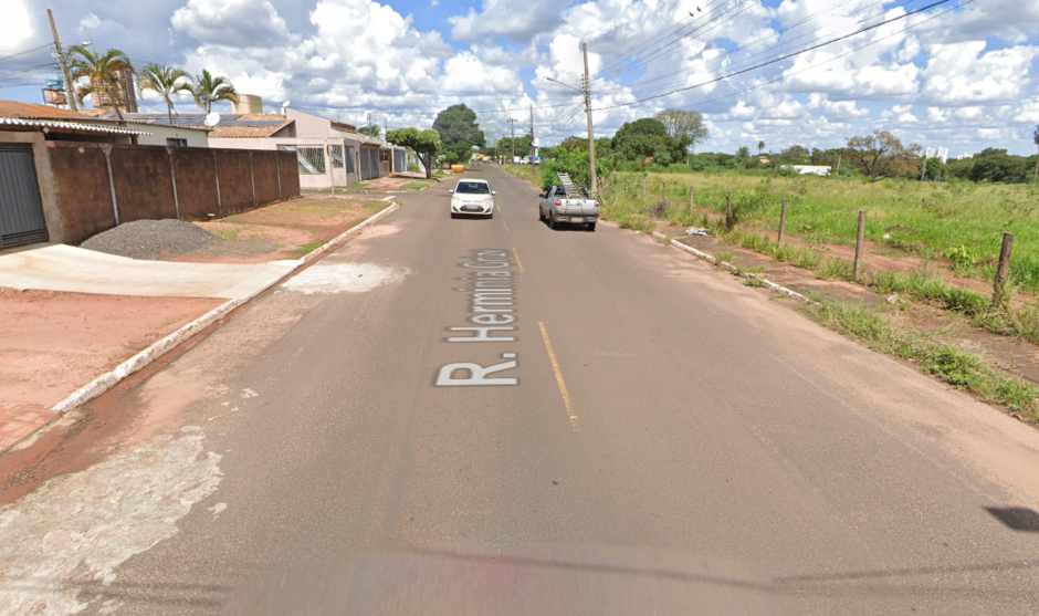 Endereço onde motoentregador foi atacado