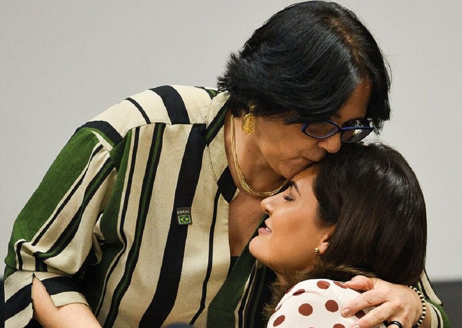 Damares pediu que imagens não vazassem 