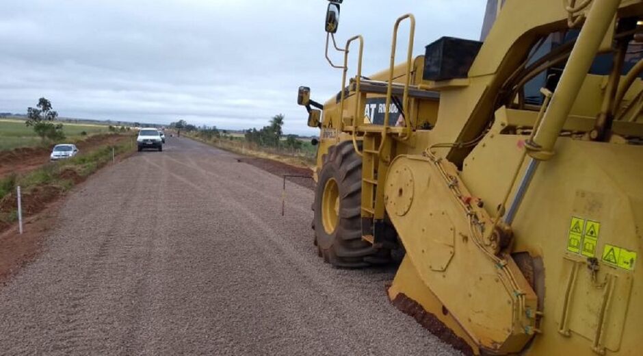 Obra vai tirar tráfego pesado da via urbana de Amambai 