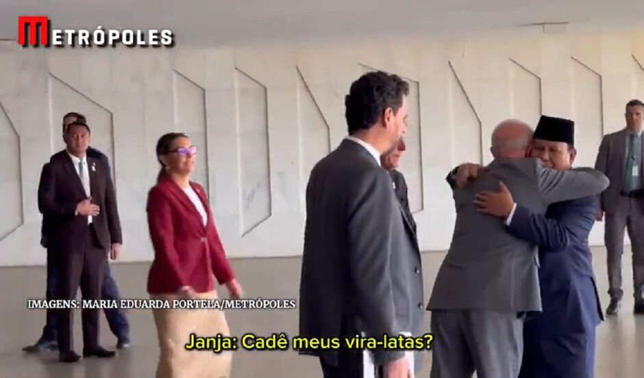 Janja disse ''vira-latas'' aos jornalistas 