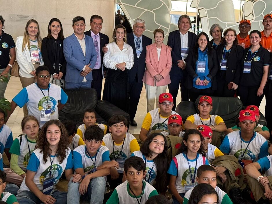 Soraya guiou grupo de alunos de MS 