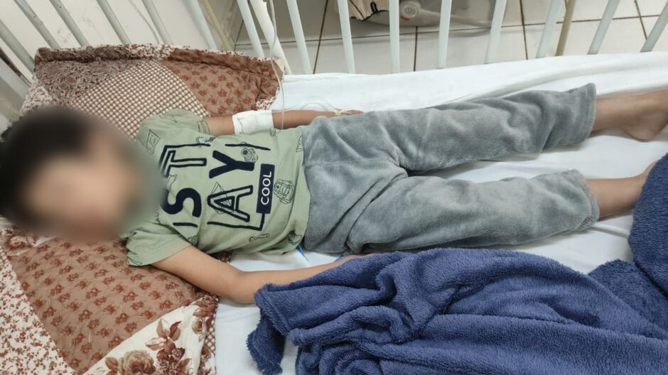 Mãe afirma que filho está cada vez pior