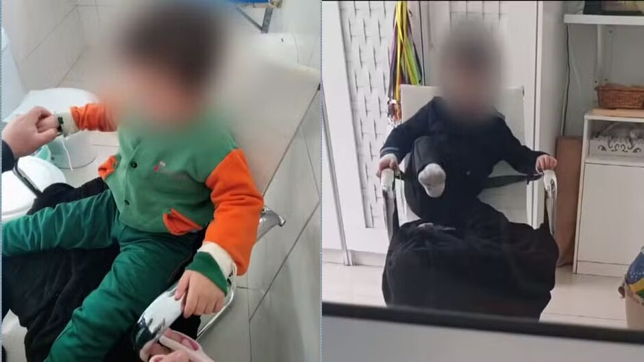 O pequeno já havia sido amarrado outras vezes