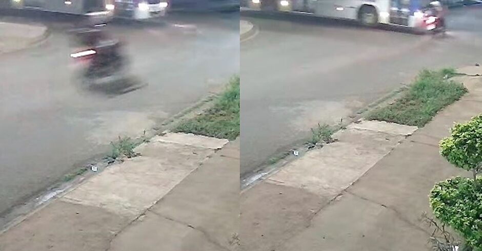 O acidente aconteceu na noite de quarta