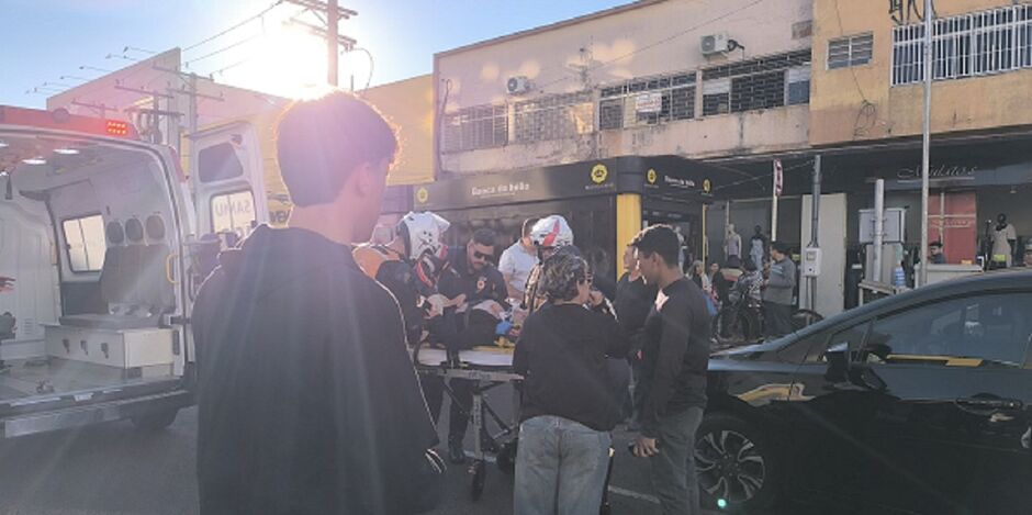 Atropelamento no Centro da Capital 