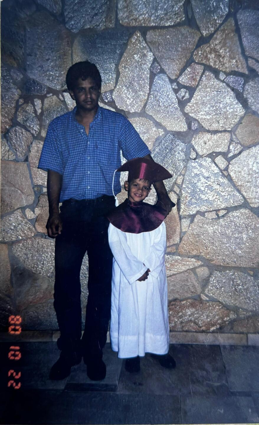 Oziel e os filhos policiais e bombeiro militar 