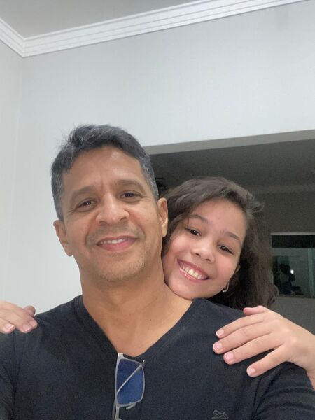 Oziel e os filhos policiais e bombeiro militar 