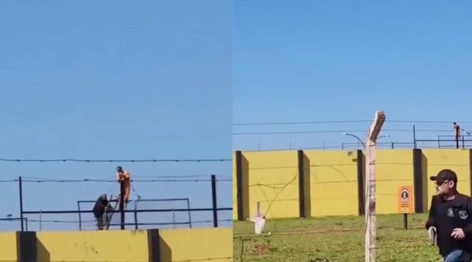 Polícia frustrou fuga ou tentativa de suicídio 