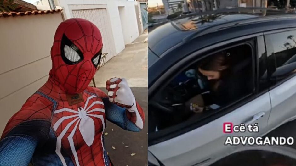 William vende doces no sinal em Campo Grande