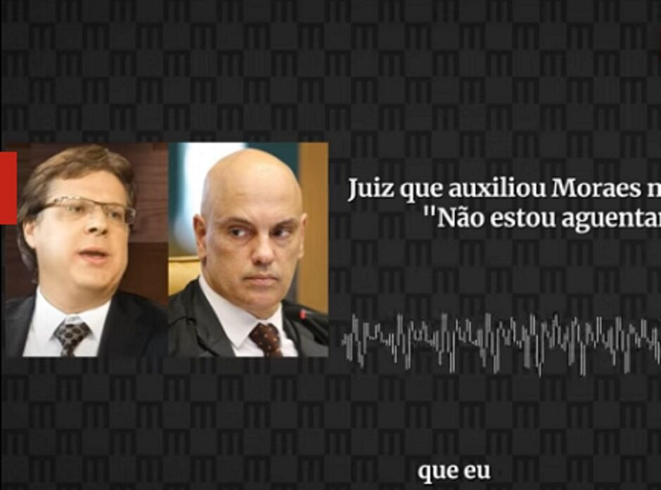 Juiz auxiliar reclama de pressão de Moraes 